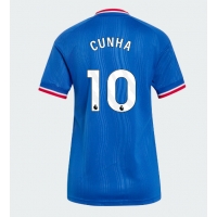 Manchester United Matheus Cunha #10 Bortatröja Dam 2026-27 Kortärmad